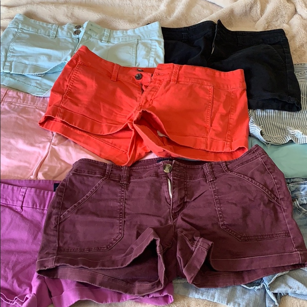 Express, American Eagle, J Crew Shorts